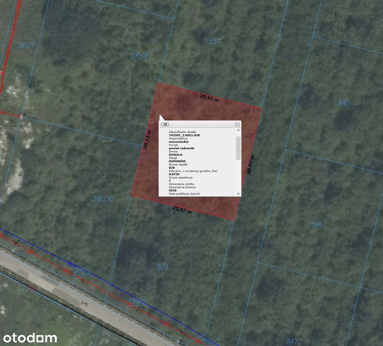 730m2 nielależności i tylko 15 minut od centrum Radomia? Zapraszam.