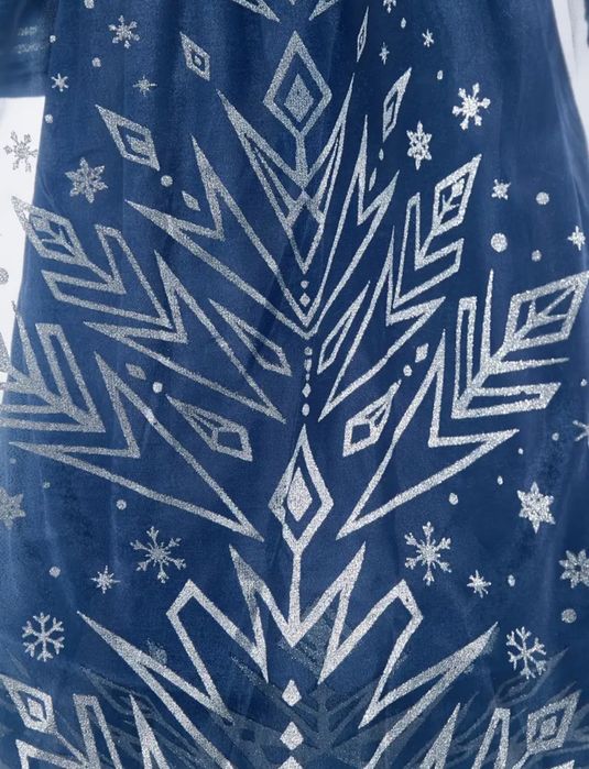 Kostium przebranie strój dziewczynka ELSA Elza Kraina Lodu 100 3-4 lat