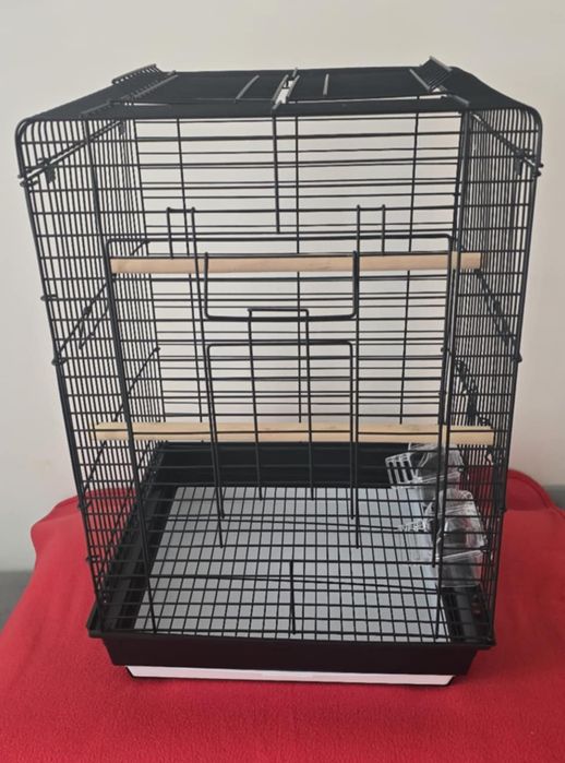 Klatka dla ptaków,papug jak nowa 40×40×58