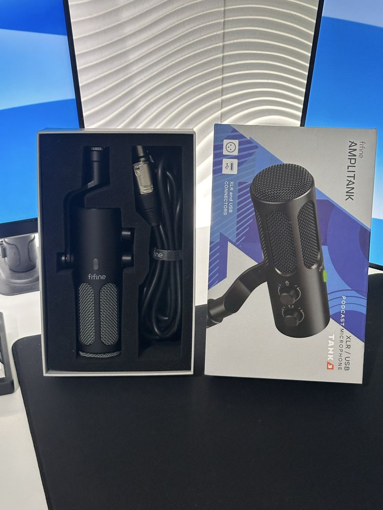 Микрофон fifine tank 3 , XLR k688 am8 , либо maono pd200x pd100x