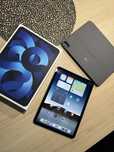 Apple iPad Air 5 gen M1 / cellular + wifi/ niebieski / Bogaty zestaw