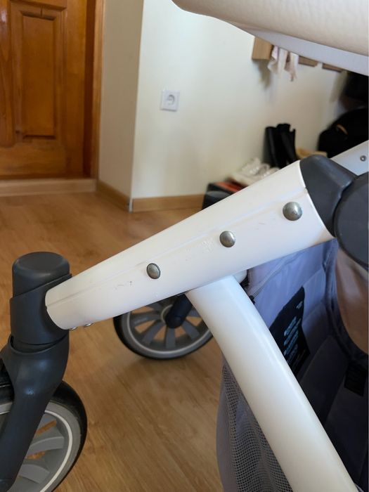 Коляска 2 в 1 Anex M/Type розовая рожева