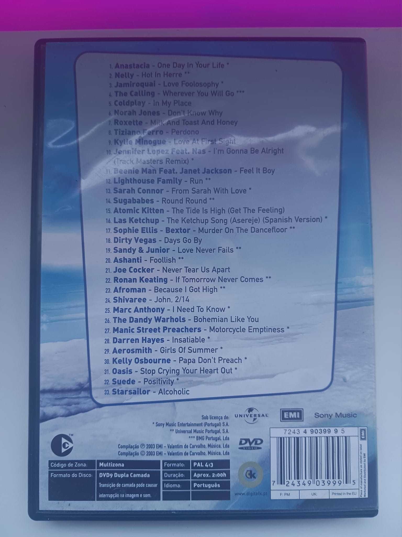DVD now Vários (raro)