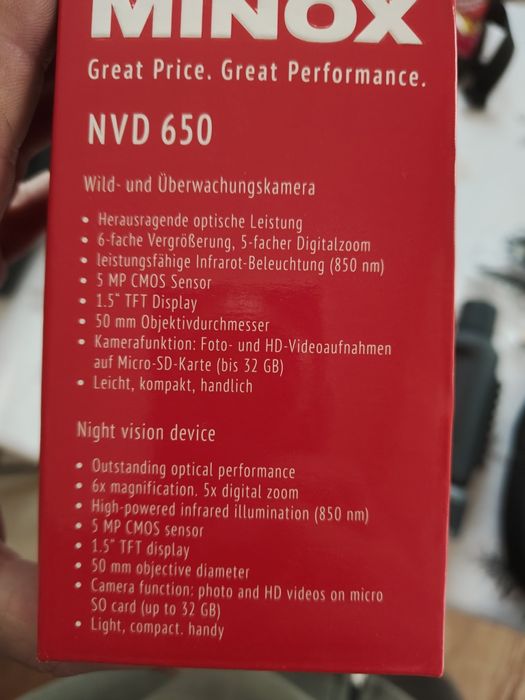 Noktowizor Minox NVD 650