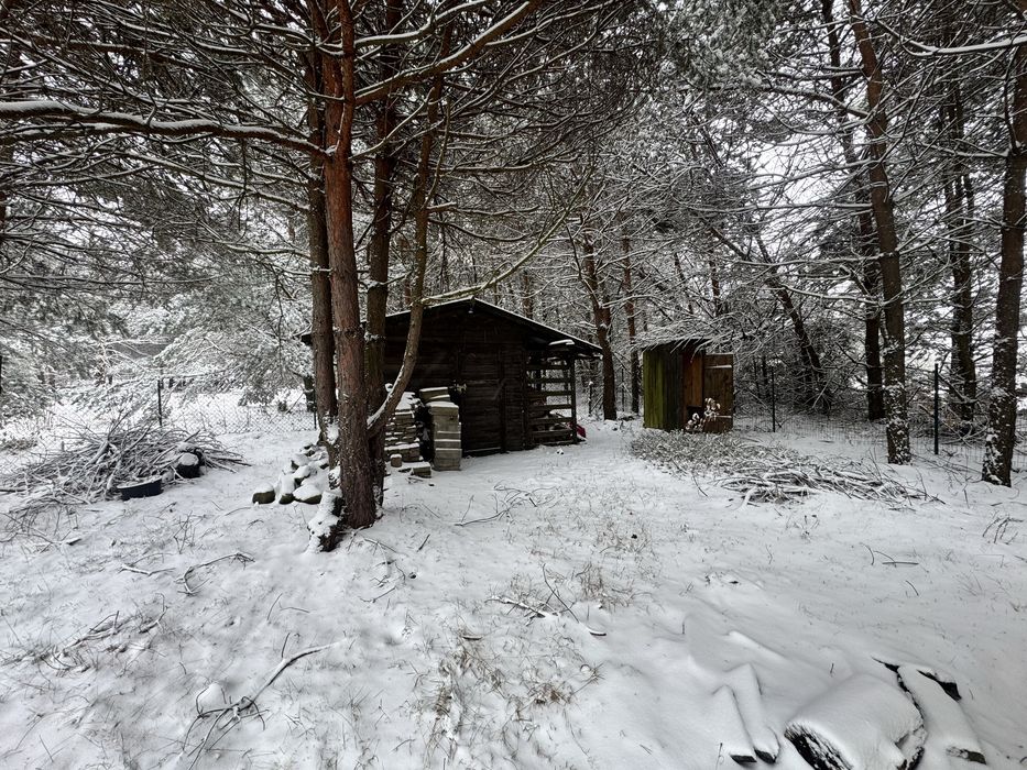 Działka uzbrojona z domkiem holenderskim na Jurze - Niegowa