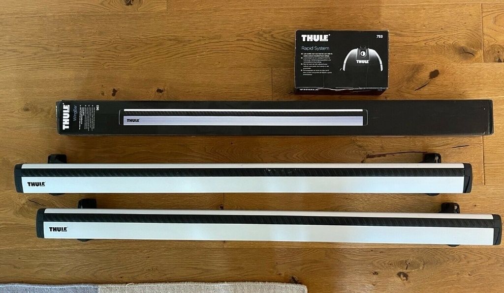 thule Туле підбір поперечини+опори+kit