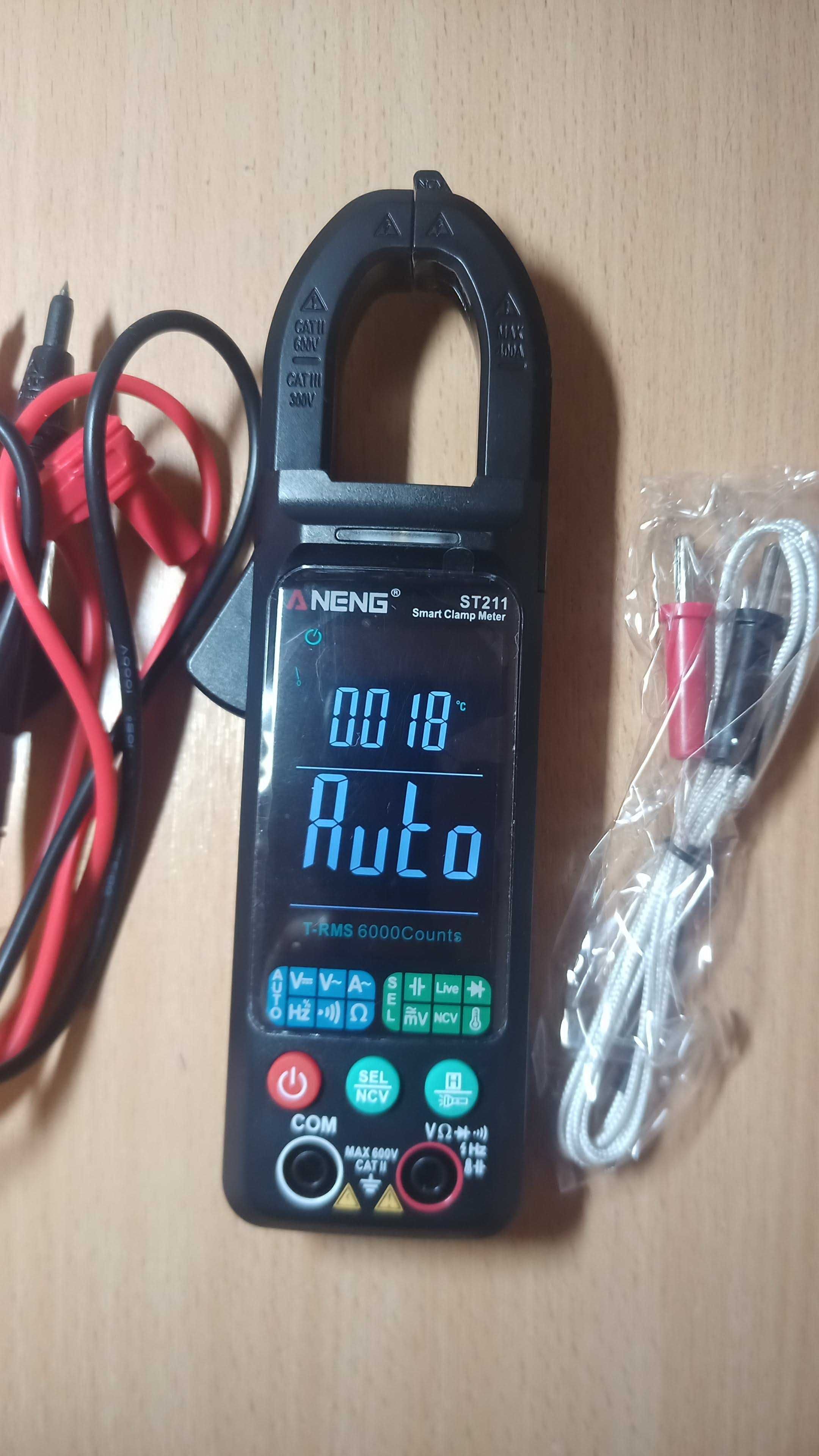 Кліщі токові клещи токовые ANENG ST211