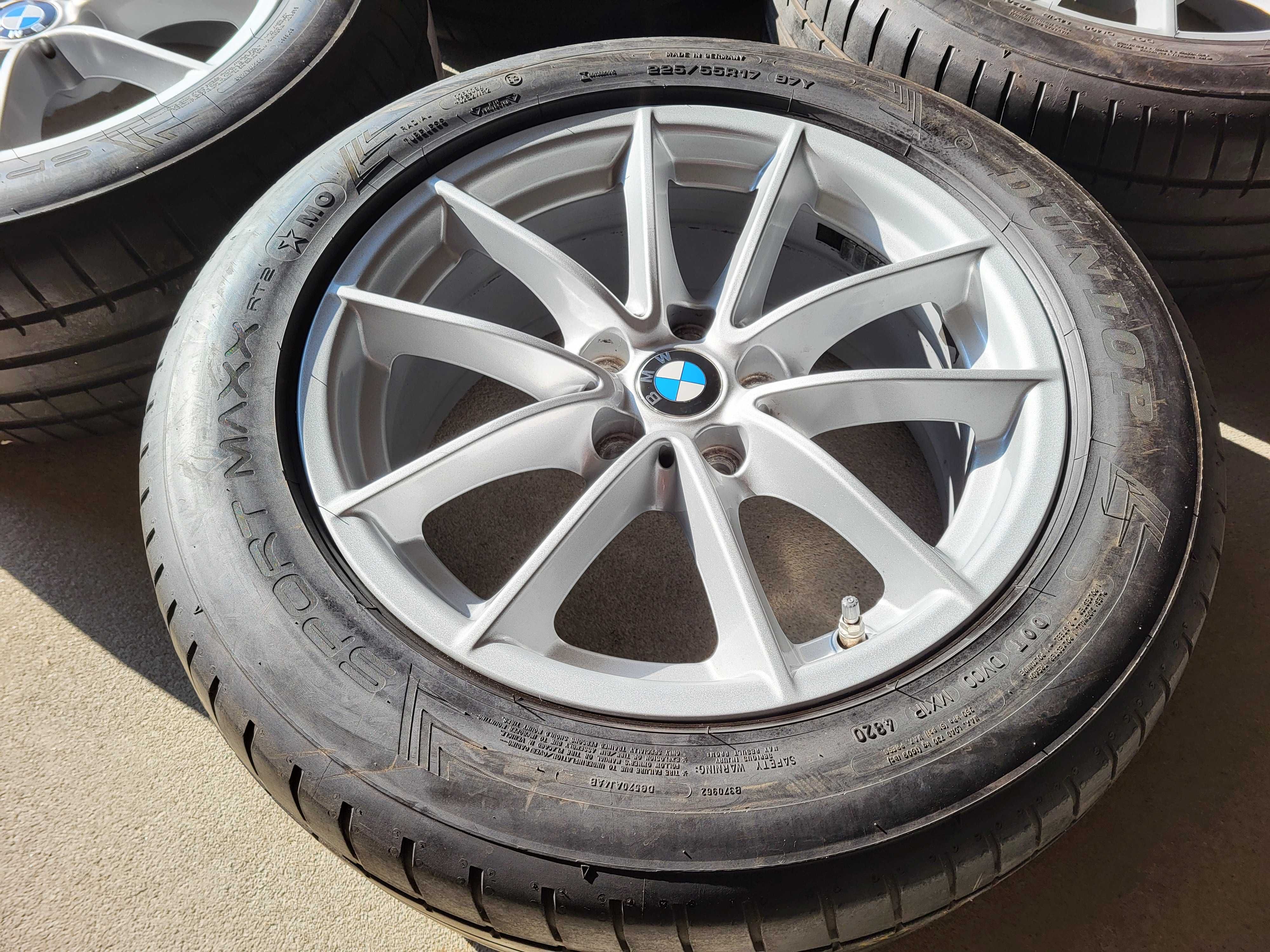 [L17] Koła letnie BMW 17 Cali 5x112 Dunlop 225/55/17 5mm BMW 5