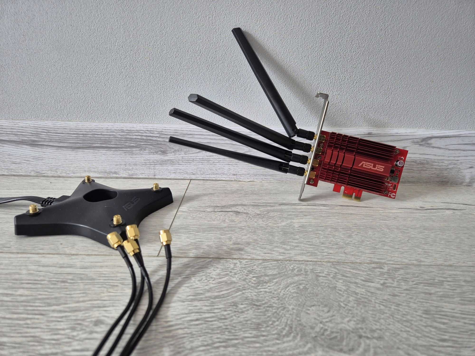 ТОП рівня Wi-Fi адаптер PCI-e > ASUS PCE-AC88 (5GHz\2.4GHz)