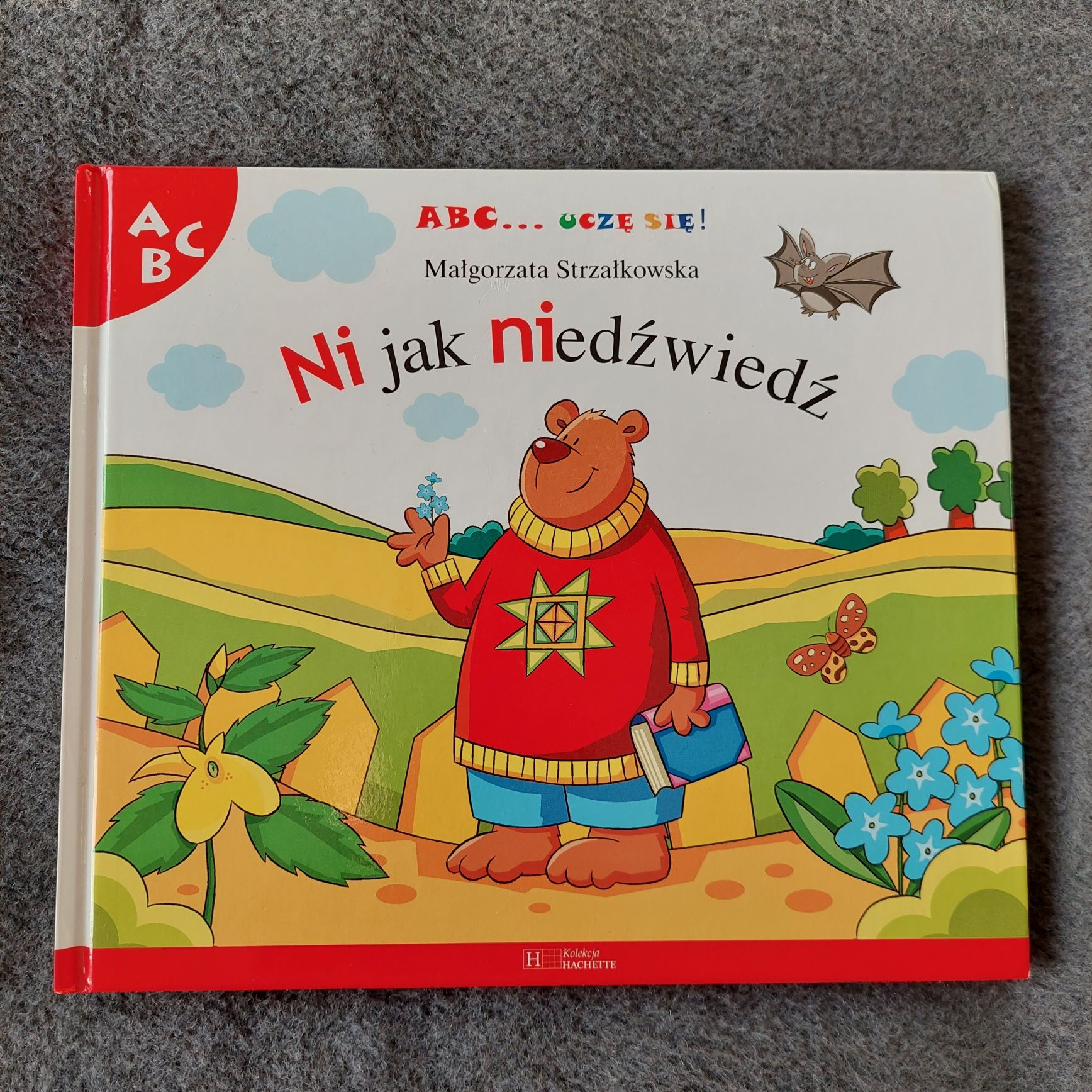 Książka ABC uczę się "Ni jak niedźwiedź"