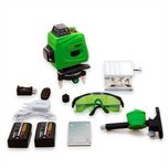 Poziomica laserowa laser 360 stopni zielona wiązka Aku 2x Procraft