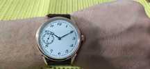 Relógio mecânico de corda manual 42mm