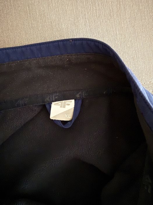 Kurtka softshell 4F XL niebieska