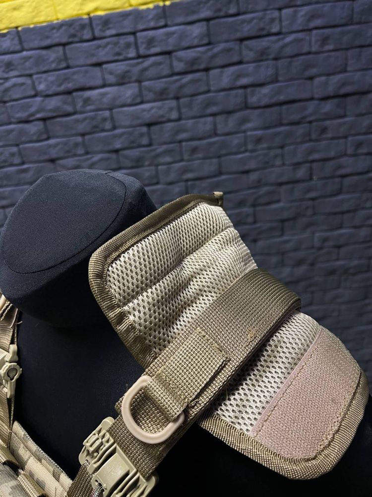 Плитоноска оригинал АТТАСК пиксель, плитоноска з підсумками піксель