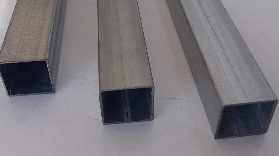Tubos de ferro galvanizado quadrado 40x40x1,5mm