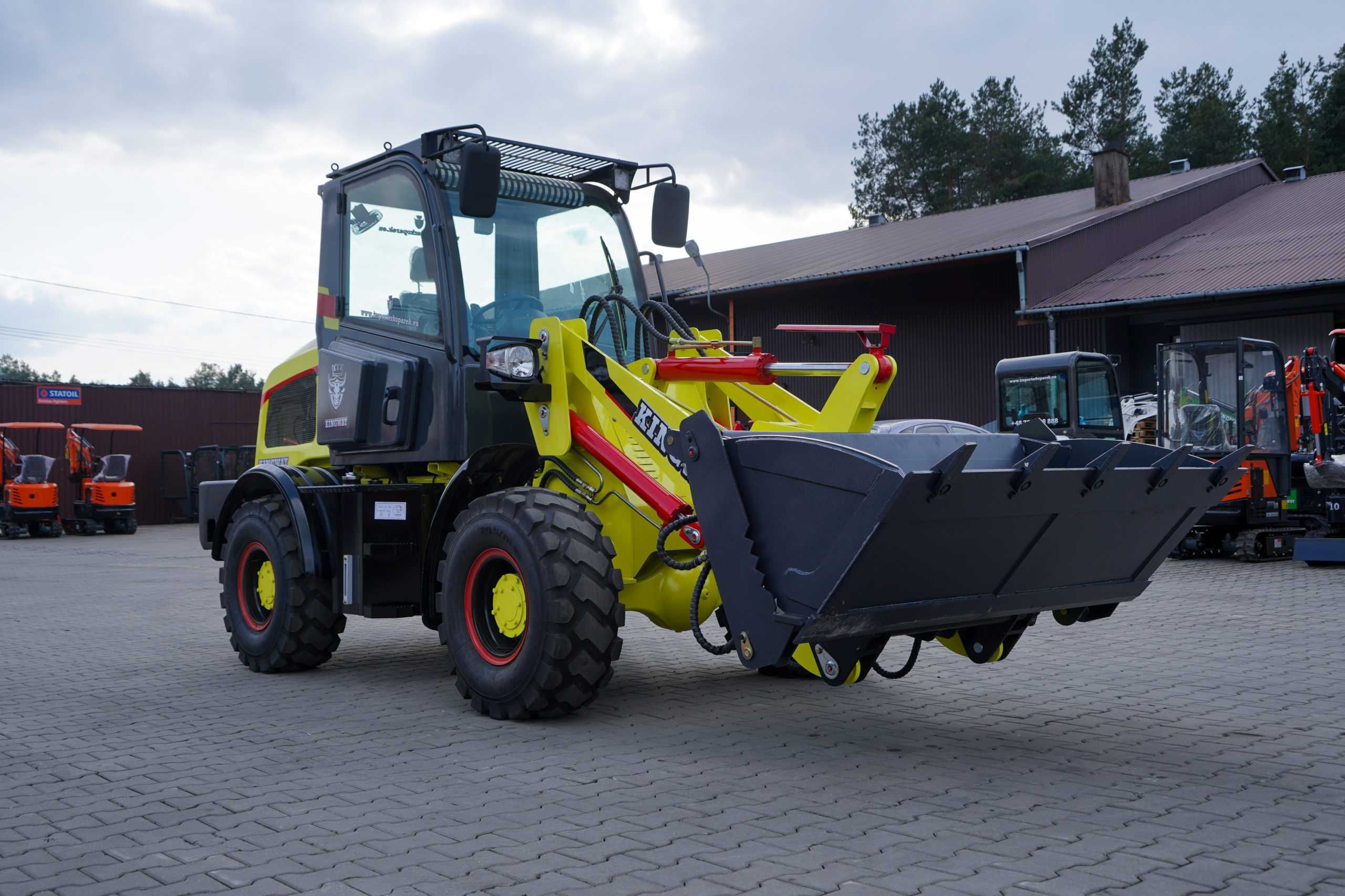 Kingway ZL918 NEON ładowarka kołowa o udźwigu 1800 kg raty leasing