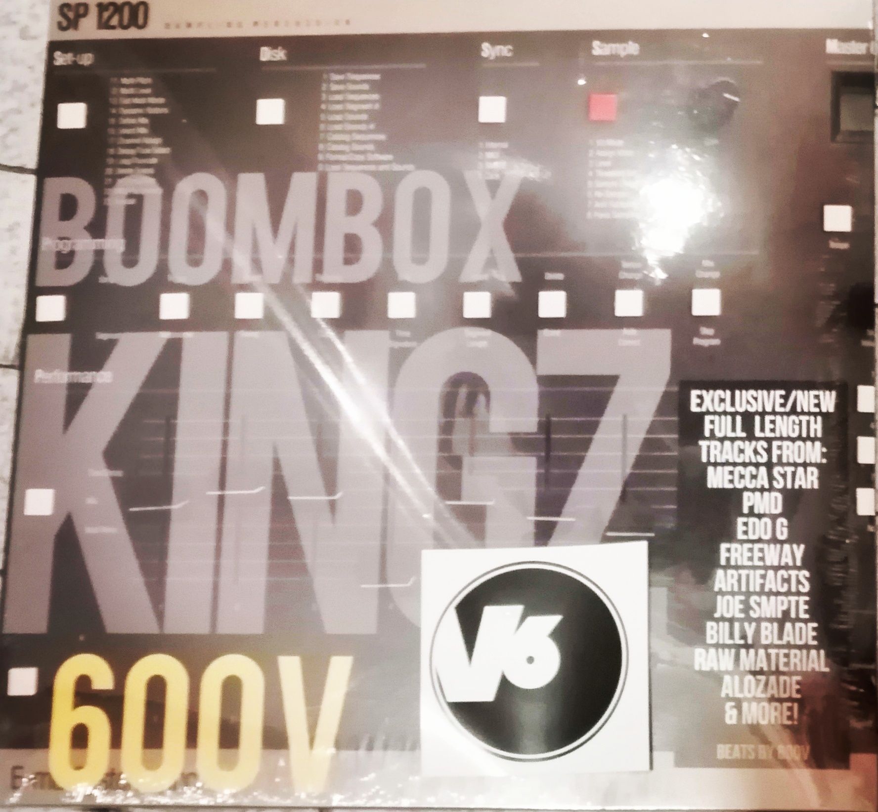 DJ.600V Boombox Kingz 2LP"12 Nowa Folia z tłoczni Klasyka Rapu