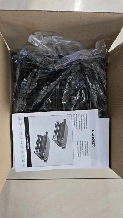 Płyty gofrownicy do grilla Concept GE3550