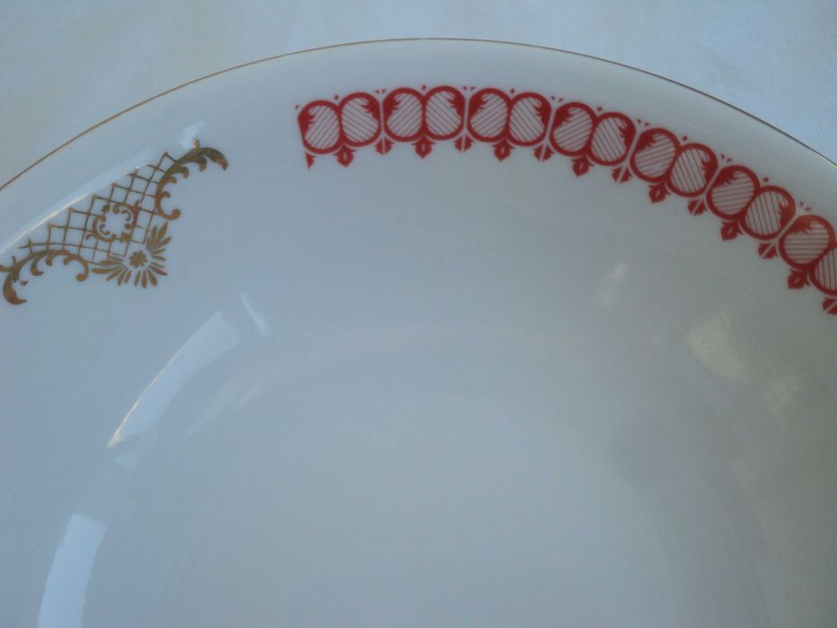 фарфоровая салатница Богемия Чехия Bohemia качественный фарфор