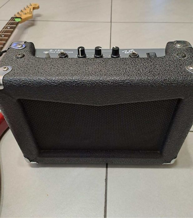 Gitara elektryczna ze wzmacniaczem