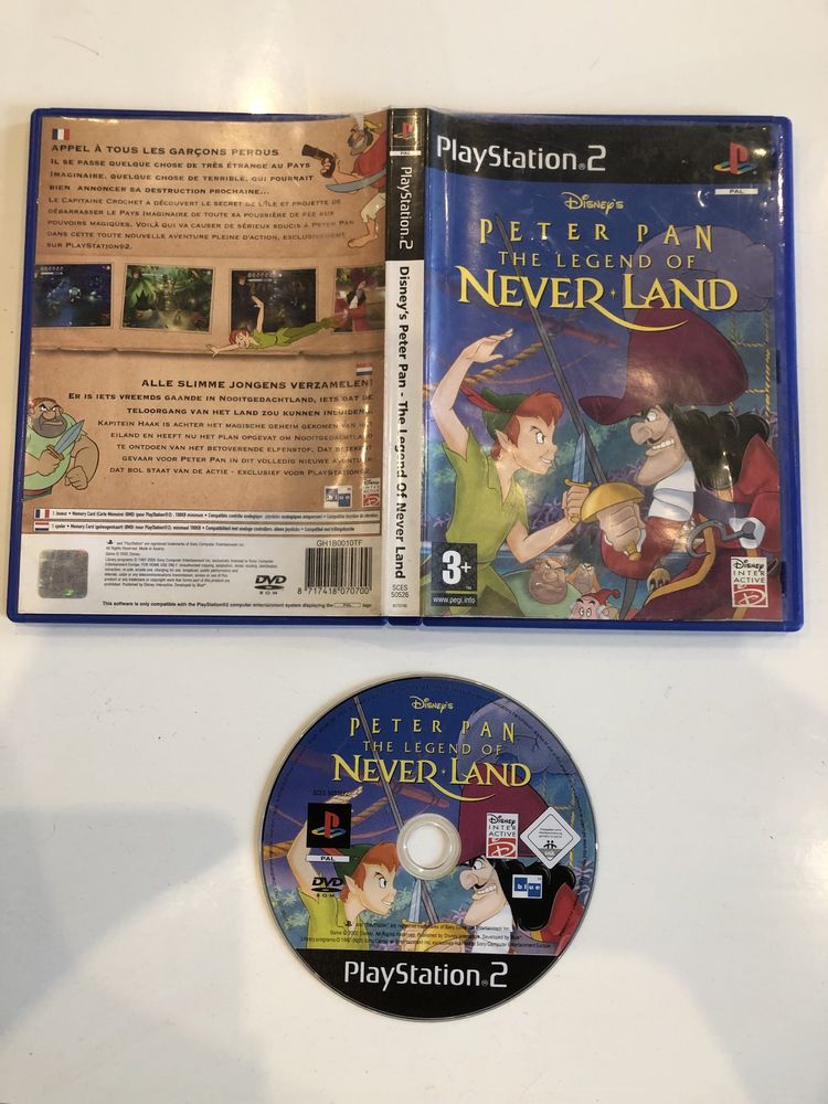 Gra konsole ps 2 playstation Peter Pan Piotruś Pan Never Land Wysyłka