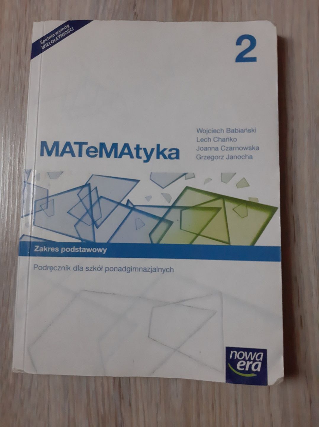 Podręcznik do matematyki zakres podstawowy 2