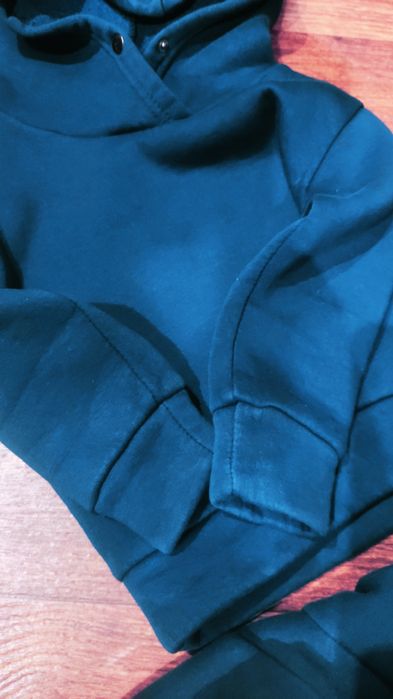 Теплый флисовый костюм 86-92 см