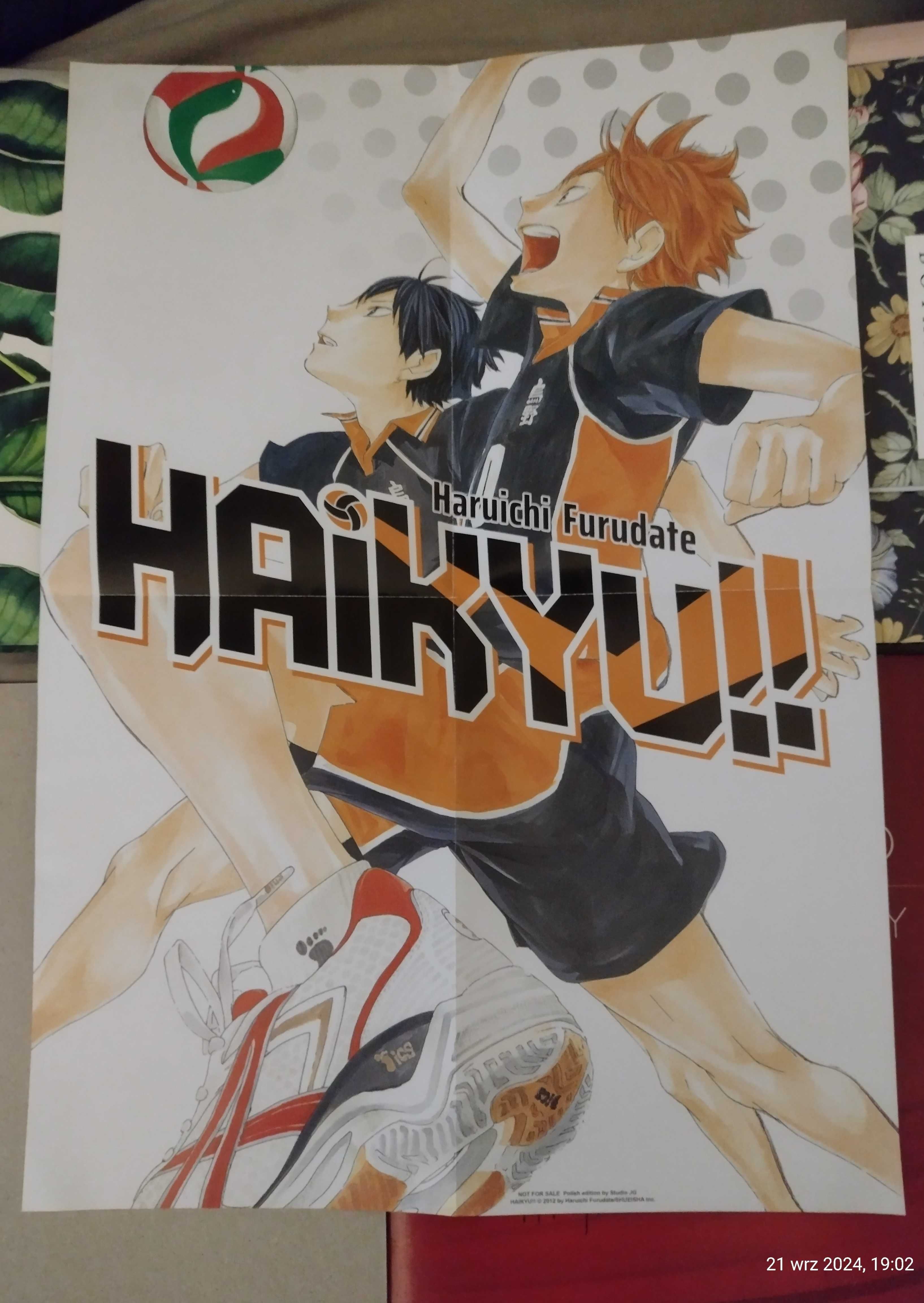 Plakat z Anime Kaiju no 8 / Haikyuu!