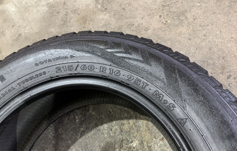 Шини Nokian Hakkapeliitta 4 215/60 R16 пара