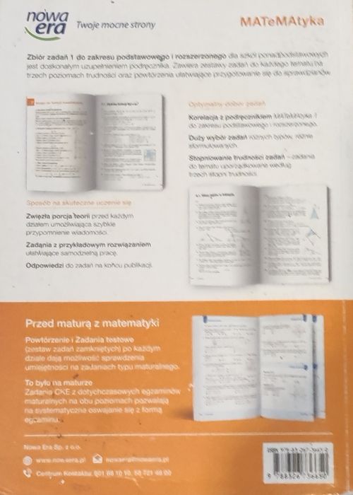 MATeMAtyka Zbiór Zadań 1 ( Zakres podstawowy i rozszerzony)