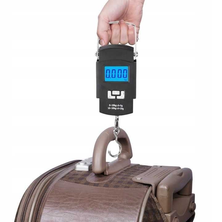 WAGA HAKOWA Bagażowa Podróżna Wędkarska  LCD 50 KG