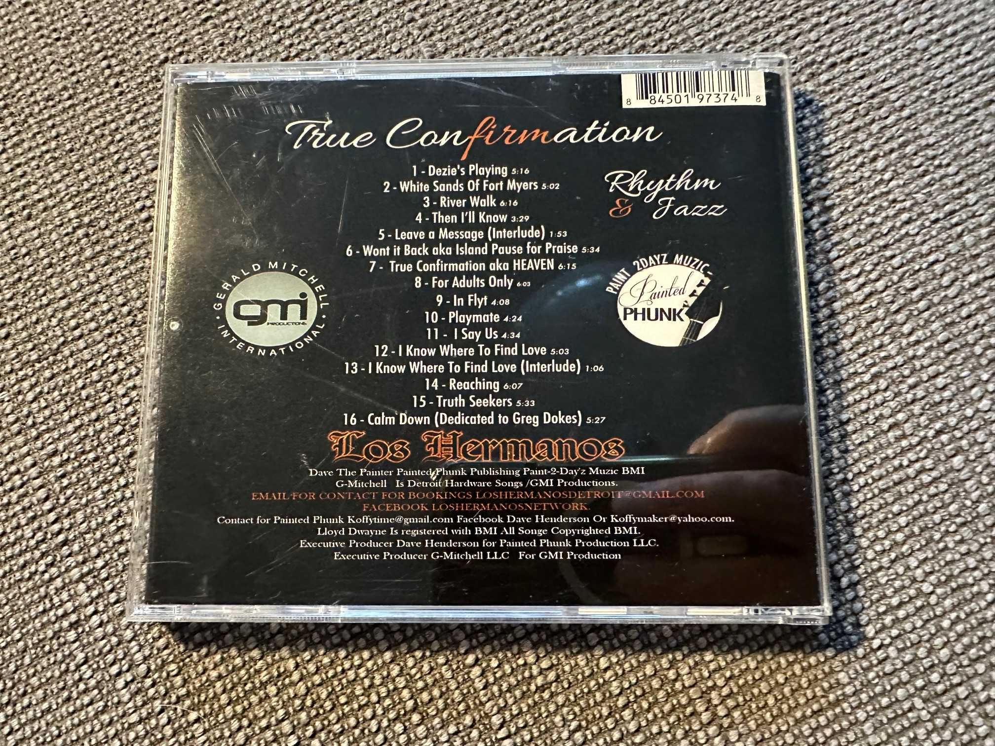 Los Hermanos "True Confirmation" Detroit CD 2013 GMI Prod stan bdb