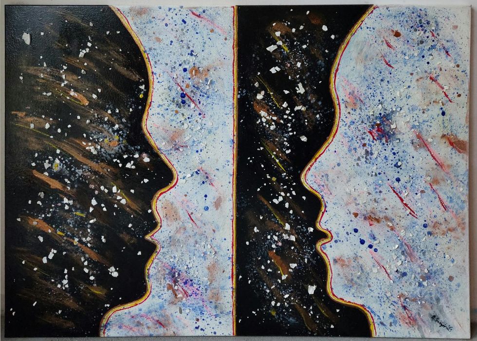 Obraz Abstrakcyjny 100x70