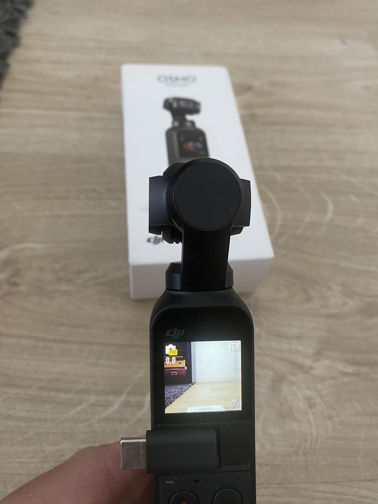 DJI Osmo Pocket 1 4k como novo - com Z-axis