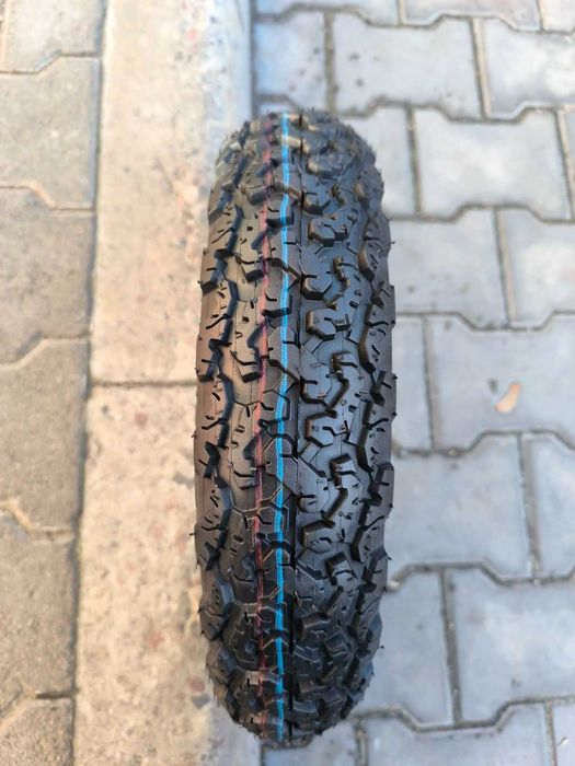 Шина 3.00-10 (80/90-10) безкамерка Зубата до скутера