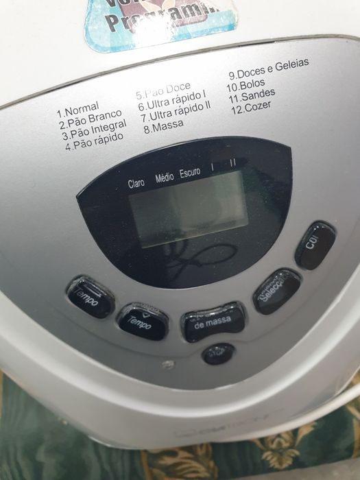 Máquina de fazer pão cimtronic como nova
