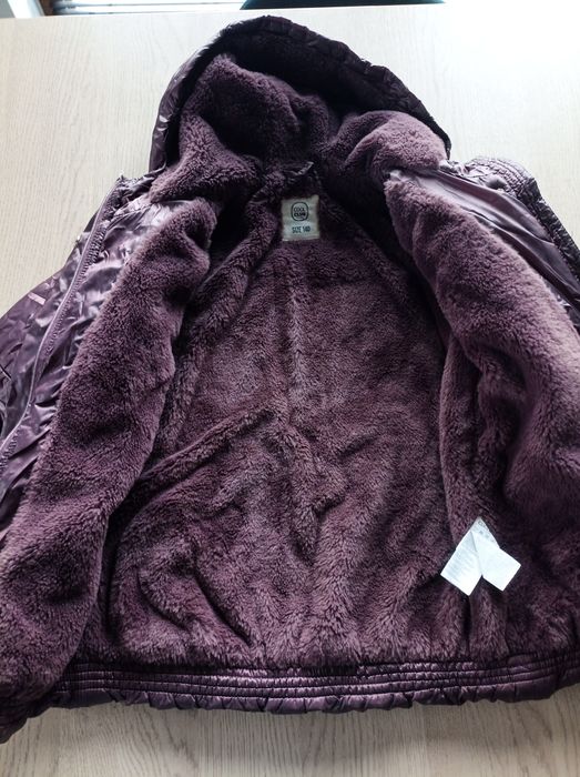 Kurtka dla dziewczynki bardzo ciepła