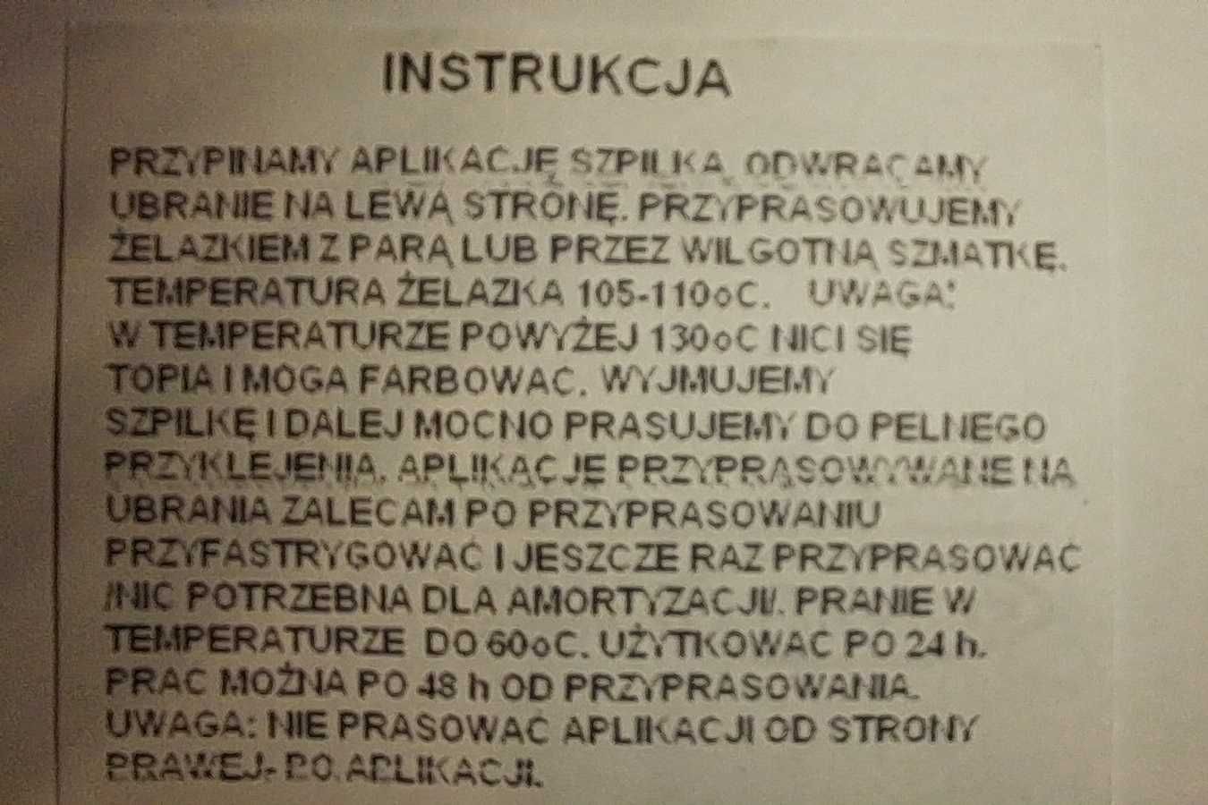Naszywka na ubrania / ozdobna aplikacja - granatowy motyl