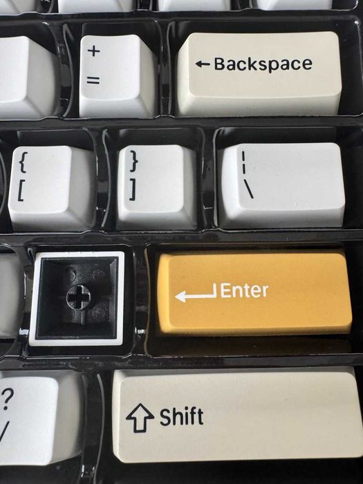 Кейкапи Keychron Double-Shot PBT-14 Cherry ANSI і UK ISO, 219 клавіш