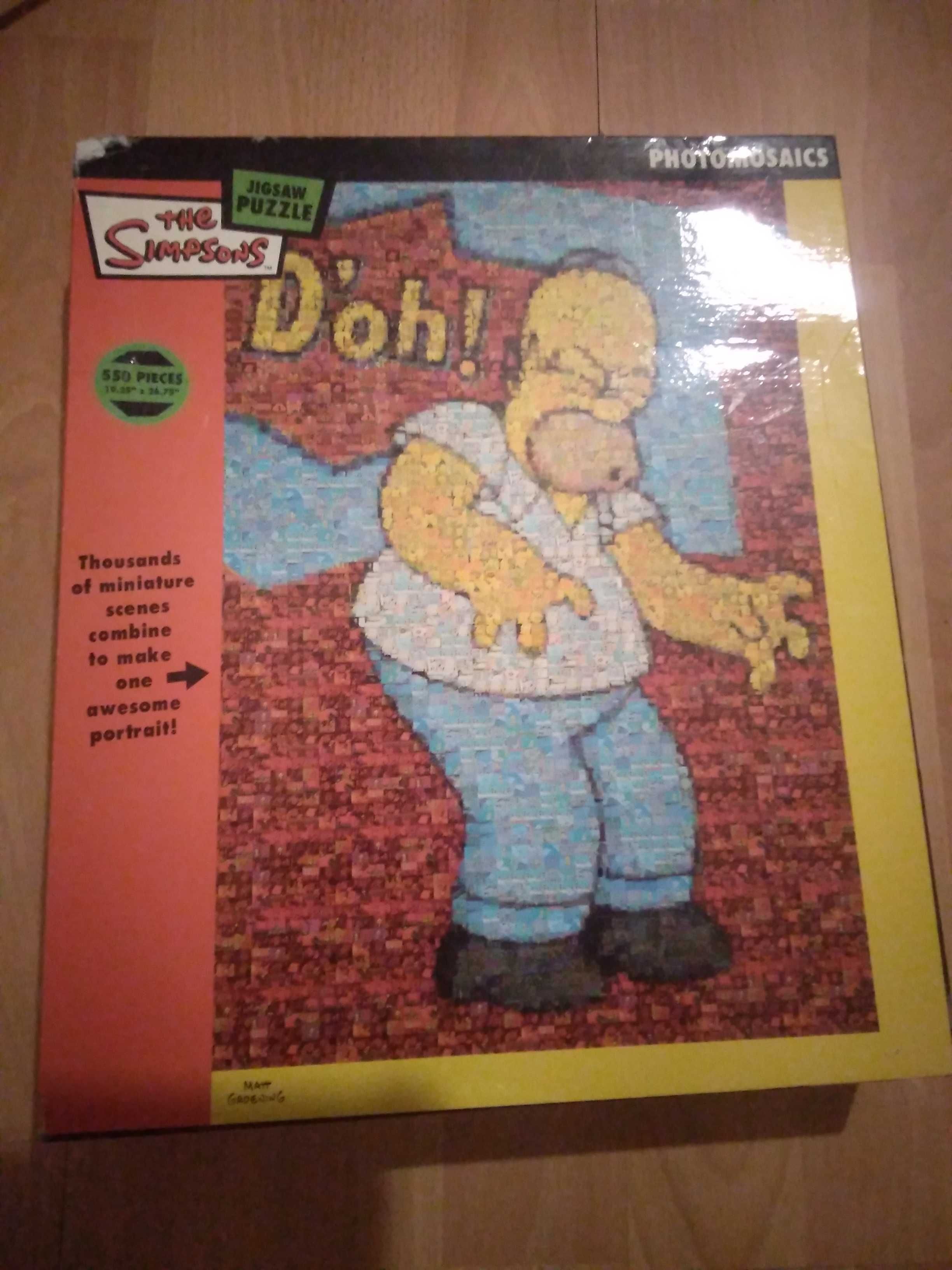 Puzzle The Simpsons 550 Homer mozaika