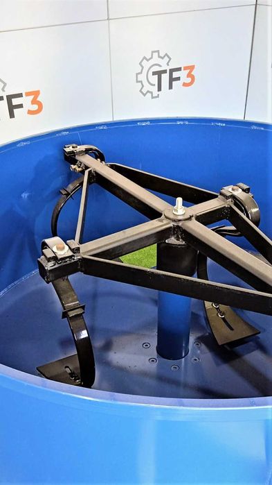 Elektryczna betoniarka planetarna 800L osłony transport