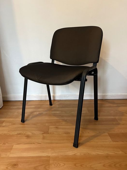 Стулья офисный Стул стілець офісний чорний металевий металический