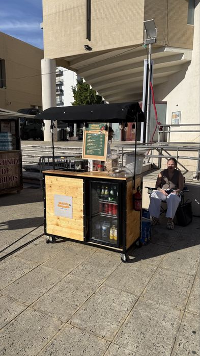 Carrinho de churrasco para eventos