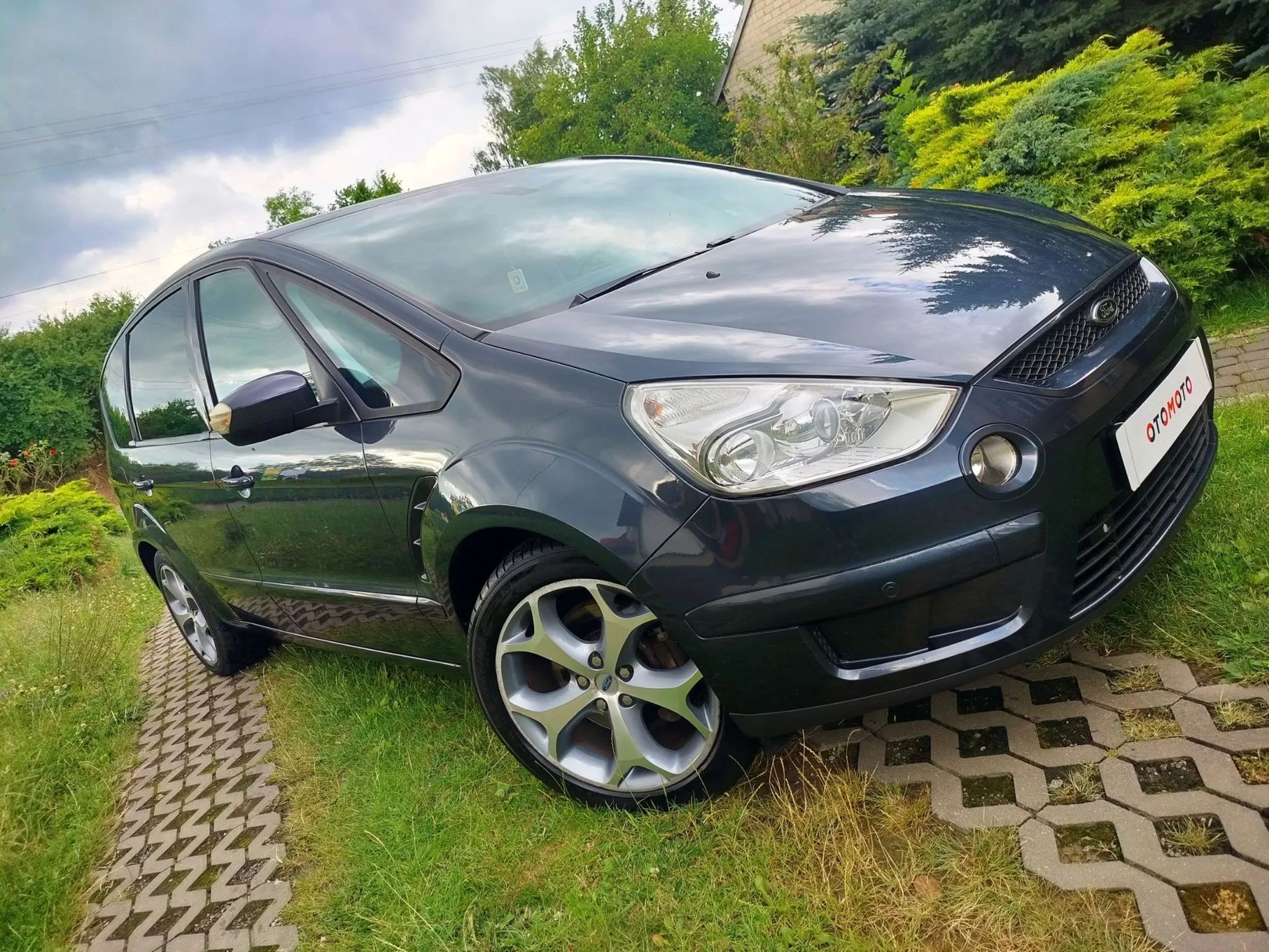 Ford S-Max 2.5Tb Alcantara Skóry Panorama Hak DVD Navi Alu 18