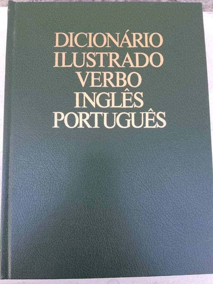 Oportunidade 5 volumes Enciclopédia Ilustrada Verbo Português Inglês