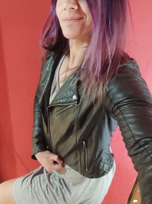 Косуха шкіряна куртка натуральна оригінал