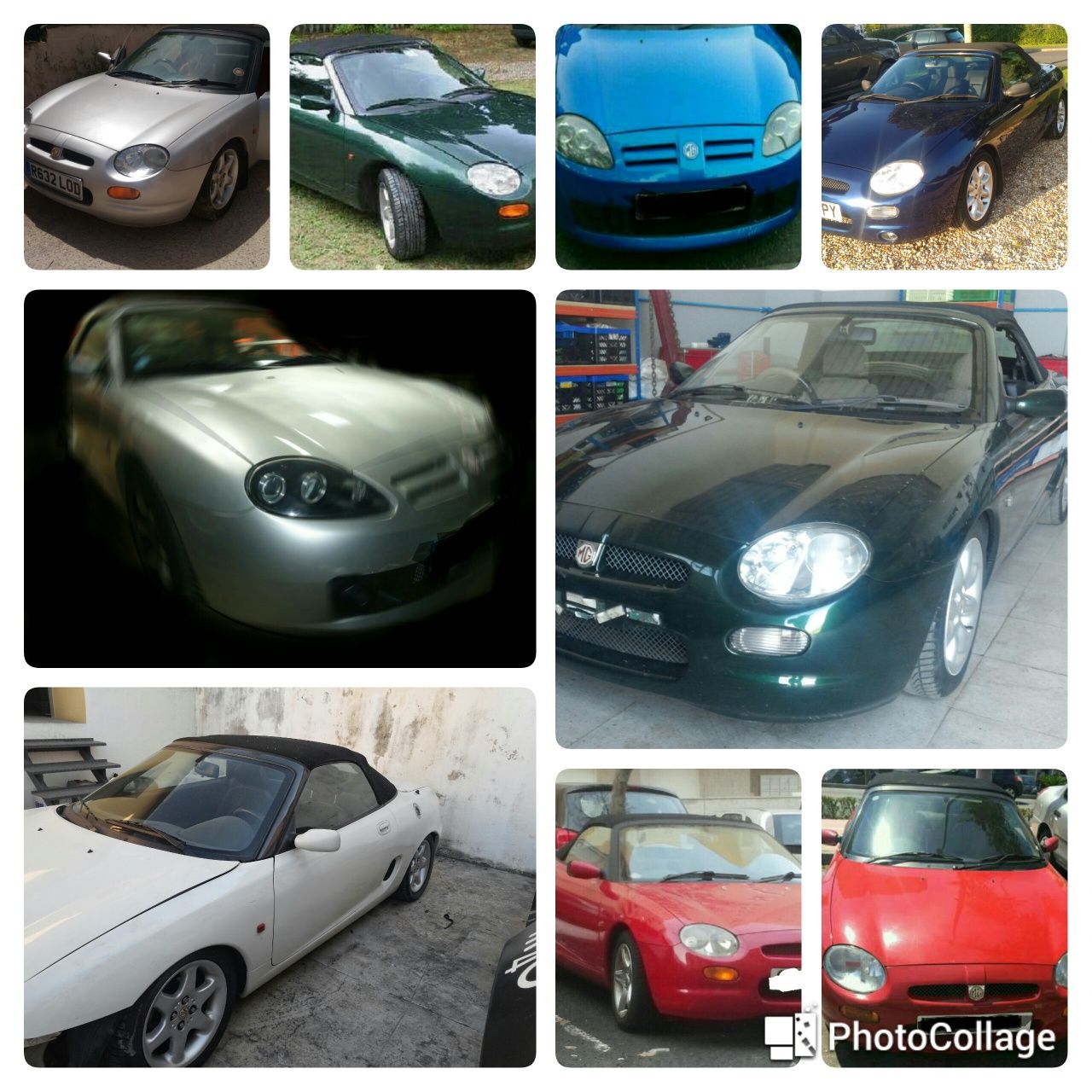 Peças para MGF e TF