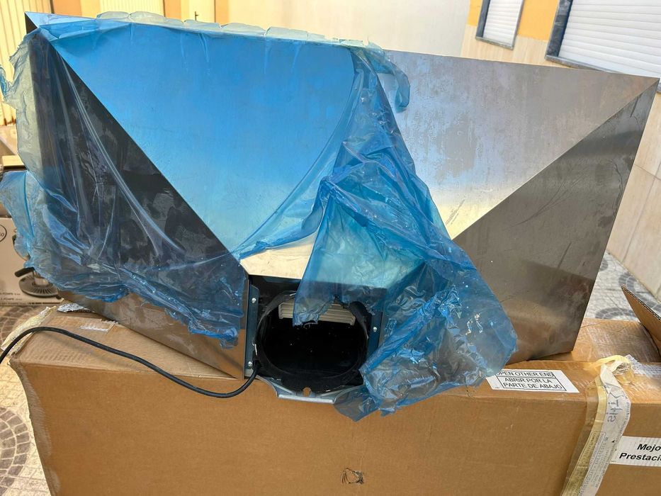 Exaustor Chaminé Inox - 3 Filtros - Novo a Estrear