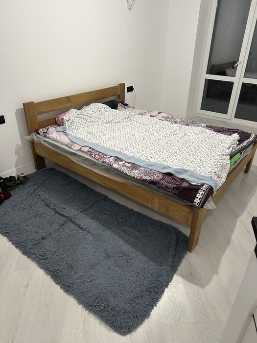 Ліжко дубове дуб