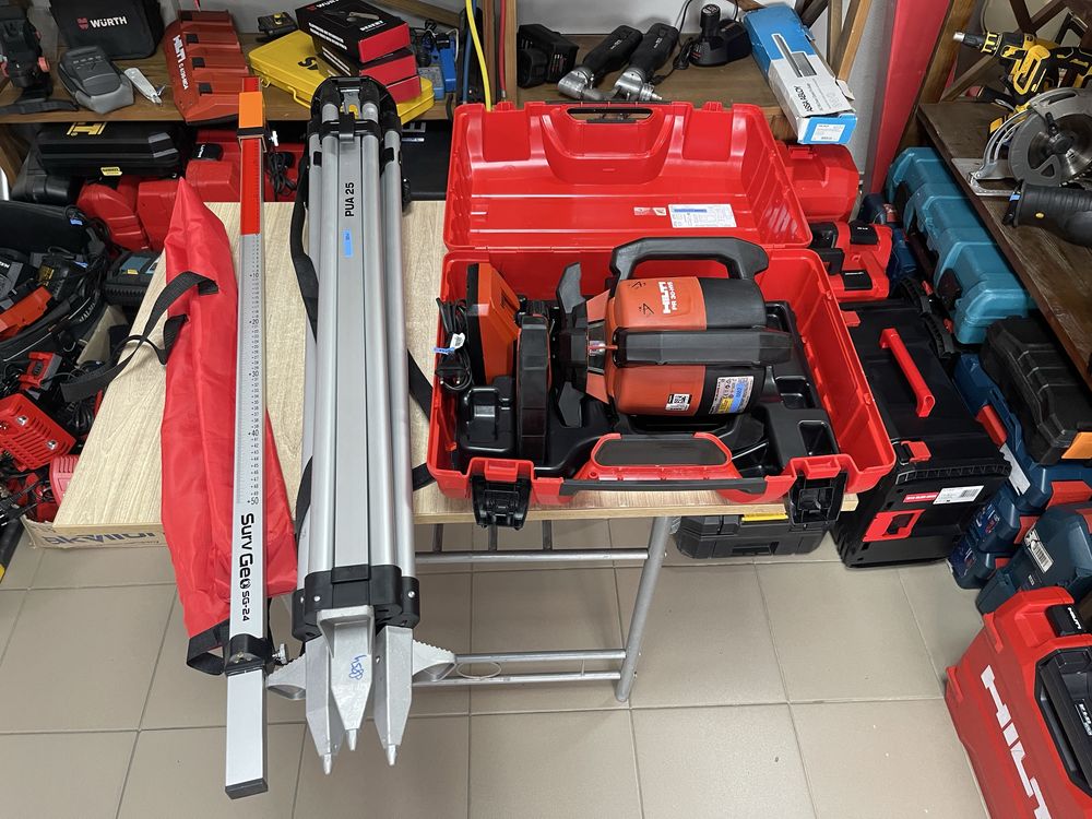 Hilti PR 30-HVS A12 / ротаційний лазерний рівень Хілті